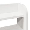 vidaXL Cadre de lit avec t&ecirc;te de lit sans matelas blanc 200x200 cm