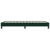 vidaXL Sommier &agrave; lattes de lit sans matelas vert fonc&eacute; 90x210 cm