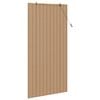 vidaXL Store enrouleur avec des rideaux Nature 110 x 220 cm Bambou