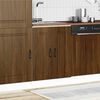 vidaXL Meuble bas pour &eacute;vier Kalmar ch&ecirc;ne marron bois d'ing&eacute;nierie