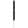 vidaXL T&ecirc;te de lit LED avec des lumi&egrave;res &agrave; LED Noir 160 cm Polyester