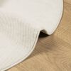 vidaXL Tapis IZA poils courts style scandinave cr&egrave;me &Oslash; 200 cm