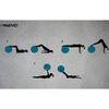 Avento Ballon de fitness/d'exercice Diam&egrave;tre 55 cm Rose