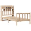 vidaXL Lit biblioth&egrave;que sans matelas 90x200 cm bois de pin massif