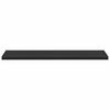 vidaXL Appui de fen&ecirc;tre Noir avec grain de bois 160 x 50 x 4,5 cm PVC