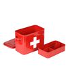 LABEL51 Trousse de premiers secours 30x14x21 cm Rouge