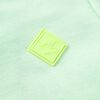 Sweat-shirt &agrave; capuche et fermeture &eacute;clair pour enfants vert vif 104