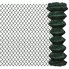 vidaXL Cl&ocirc;ture &agrave; mailles losang&eacute;es Acier 1,25x25 m