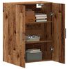 vidaXL Armoire murale vieux bois 69,5x34x90 cm