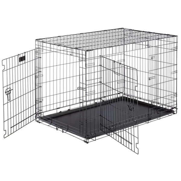 Ferplast Caisse pour chiens Dog-Inn 105 108,5x72,7x76,8 cm Gris