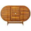 vidaXL Ensemble &agrave; manger d'ext&eacute;rieur 7 pcs Bois d'acacia solide