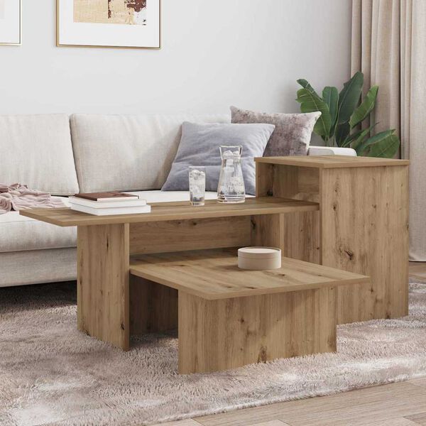 vidaXL Table console Ch&ecirc;ne artisanal 91,5 x 35 x 38,5 cm