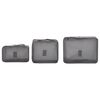 vidaXL Ensemble cube d'emballage de voyage 6 pcs Gris