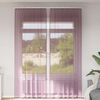vidaXL Rideaux en voile avec boucles 2 pcs violet 140x260 cm