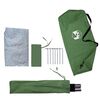 vidaXL Tente de camping 2 personnes vert imperméable