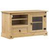 vidaXL Meuble TV Corona 100x45x58 cm bois de pin massif