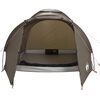 vidaXL Tente de p&ecirc;che 2 personnes marron imperm&eacute;able