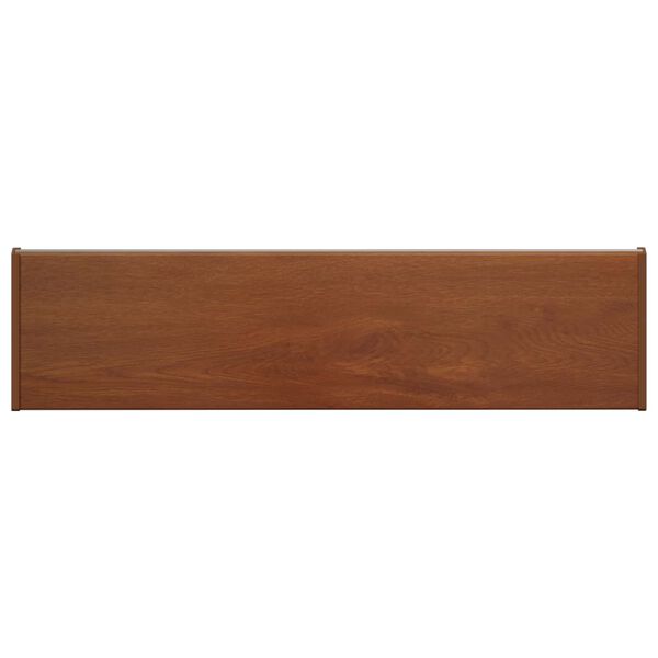 vidaXL Appui de fen&ecirc;tre Bois Brun 100 x 20 x 4,5 cm PVC