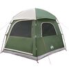 vidaXL Tente de familiale igloo 6 personnes vert imperméable