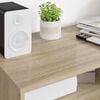 vidaXL Meuble TV Ch&ecirc;ne Sonoma 100 x 48 x 43 cm Bois d'ing&eacute;nierie