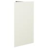 vidaXL Jardini&egrave;re blanc triangulaire 40x34,5x70 cm acier