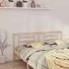 vidaXL T&ecirc;te de lit 206x4x100 cm Bois massif de pin