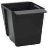 vidaXL Caisses &agrave; fleurs pour palettes Euro 24 pcs Noir