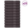 vidaXL Serviettes FROGN 25 pcs anthracite 100x200 cm 360 g/m&sup2;