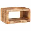 vidaXL Table de chevet 2 pcs Marron Bois de mangue massif