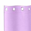 vidaXL Rideaux occultants avec anneaux 2 pcs Violet 225 x 140 cm