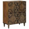 vidaXL Buffet Marron 60 x 33,5 x 75 cm Bois de mangue massif