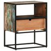 vidaXL Table de chevet 40 x 30 x 50 cm Bois de r&eacute;cup&eacute;ration massif
