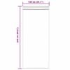 vidaXL Rideaux occultants 2 pcs Cr&egrave;me 140 x 245 cm Velours