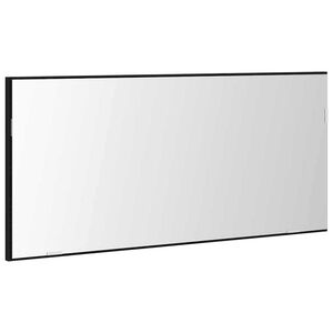 vidaXL Miroir Ch&ecirc;ne noir 80 x 37 cm Verre et Bois Ing&eacute;nierie