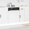 vidaXL Panneau de lave-vaisselle Kalmar blanc 60x1,5x67 cm