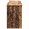 vidaXL Porte-manteau mural avec &eacute;tag&egrave;re Bois ancien 80 x 20 x 30 cm
