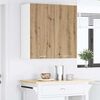 vidaXL Armoire suspendue avec stockage Ch&ecirc;ne artisanal 80 x 31 x 80 cm