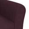 vidaXL Canap&eacute; pour enfants Violet Tissu
