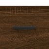 vidaXL Table basse ch&ecirc;ne marron 102x50x40 cm bois d'ing&eacute;nierie
