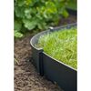 Nature Piquets d'ancrage de jardin 10 pcs noir petit