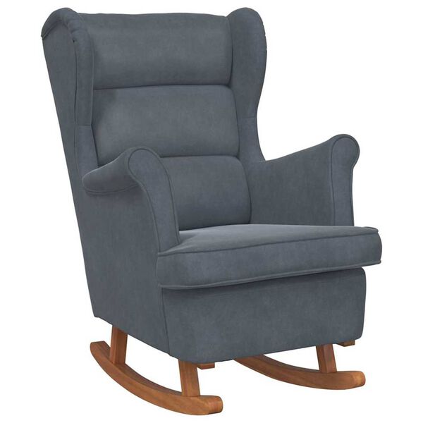 vidaXL Chaise &agrave; bascule Gris fonc&eacute; 92 x 71 x 100 cm Contreplaqu&eacute;