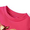 Sweatshirt pour enfants rose vif 92