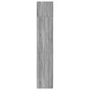 vidaXL Armoire de rangement sonoma gris 80x42,5x225 cm