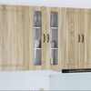 vidaXL Armoire de cuisine Kalmar Ch&ecirc;ne Sonoma 60 x 31 x 100 cm