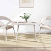 vidaXL Dessus de table blanc 100x60x2,5 cm bois de pin massif
