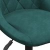 vidaXL Tabouret de bar Vert foncé Velours