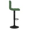 vidaXL Tabouret de bar Vert fonc&eacute; Velours