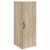 vidaXL Armoire Murale 33 x 34,5 x 90 cm Bois d'ing&eacute;nierie Ch&ecirc;ne Sonoma