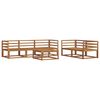 vidaXL Ensemble de canap&eacute;s d'ext&eacute;rieur 6 pcs Naturel et Cr&egrave;me