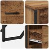 vidaXL Buffet avec tiroir Bois ancien 97 x 32,5 x 74,5 cm